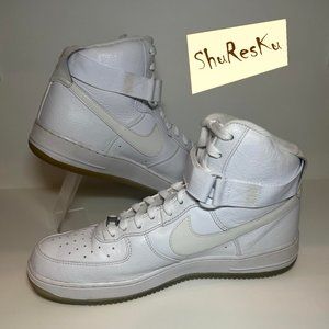 Nike Air Force 1 Men's Air Force 1 High 'Triple White Ice' - Size 11 - 573972-10